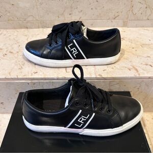 Ralph Lauren Janson II WL 6.5B
Leather Sneakers Womens Black